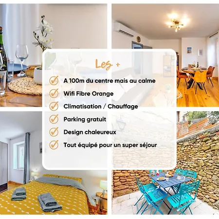 Apartamento 3 Pièces, Climatisé, Calme, 100m Du Centre, Parking, Lyriade Sarlat